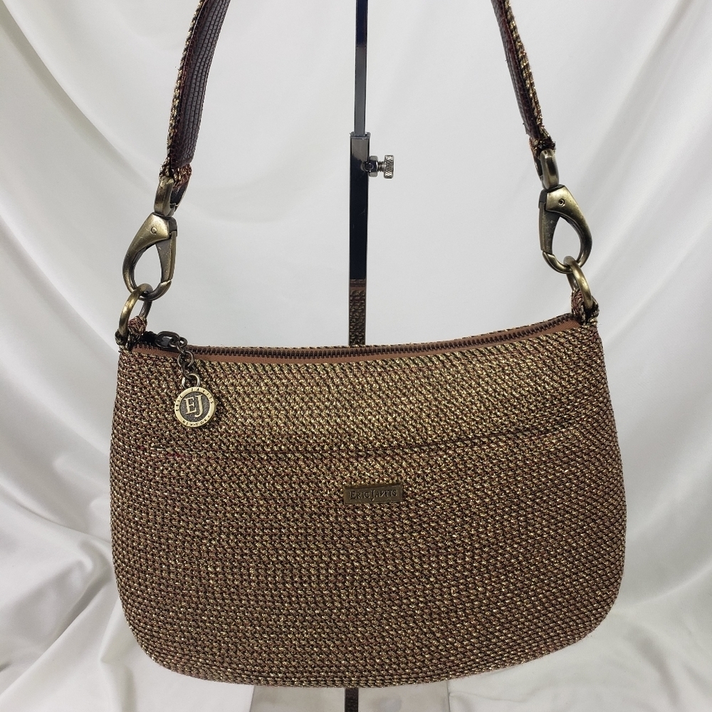 Eric Javits Gold Shoulder Bag